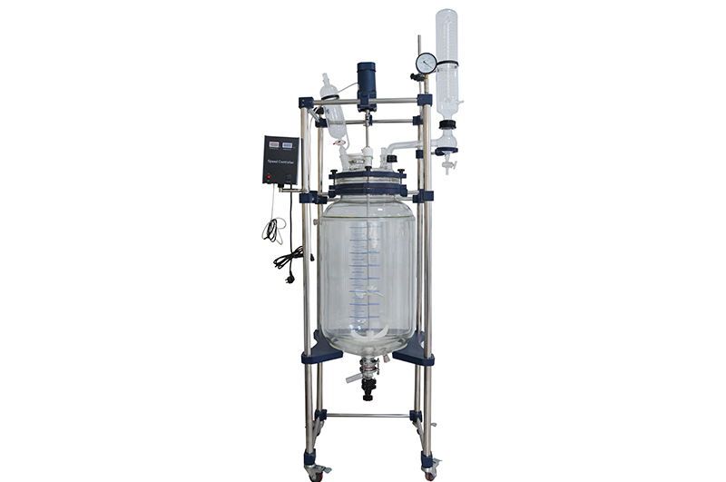 Application principle of jacketed glass reactor