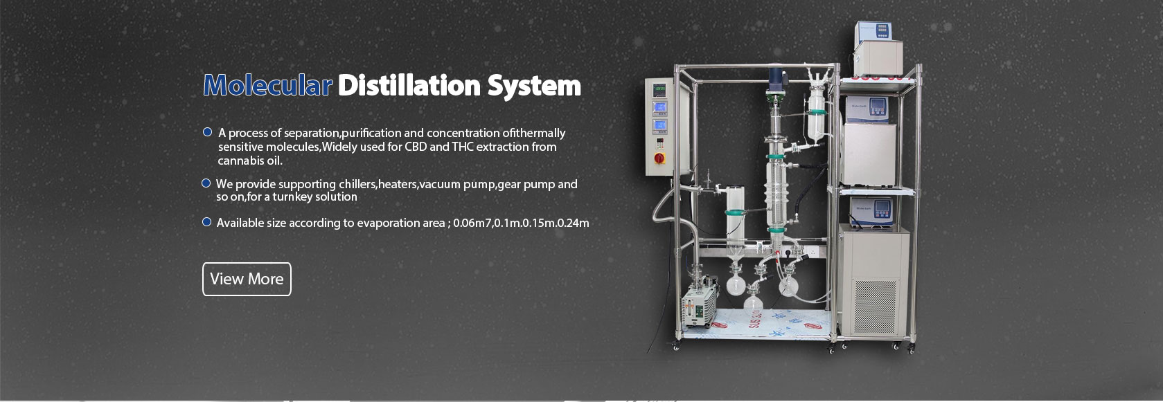 Short-Path Molecular Distillation System
