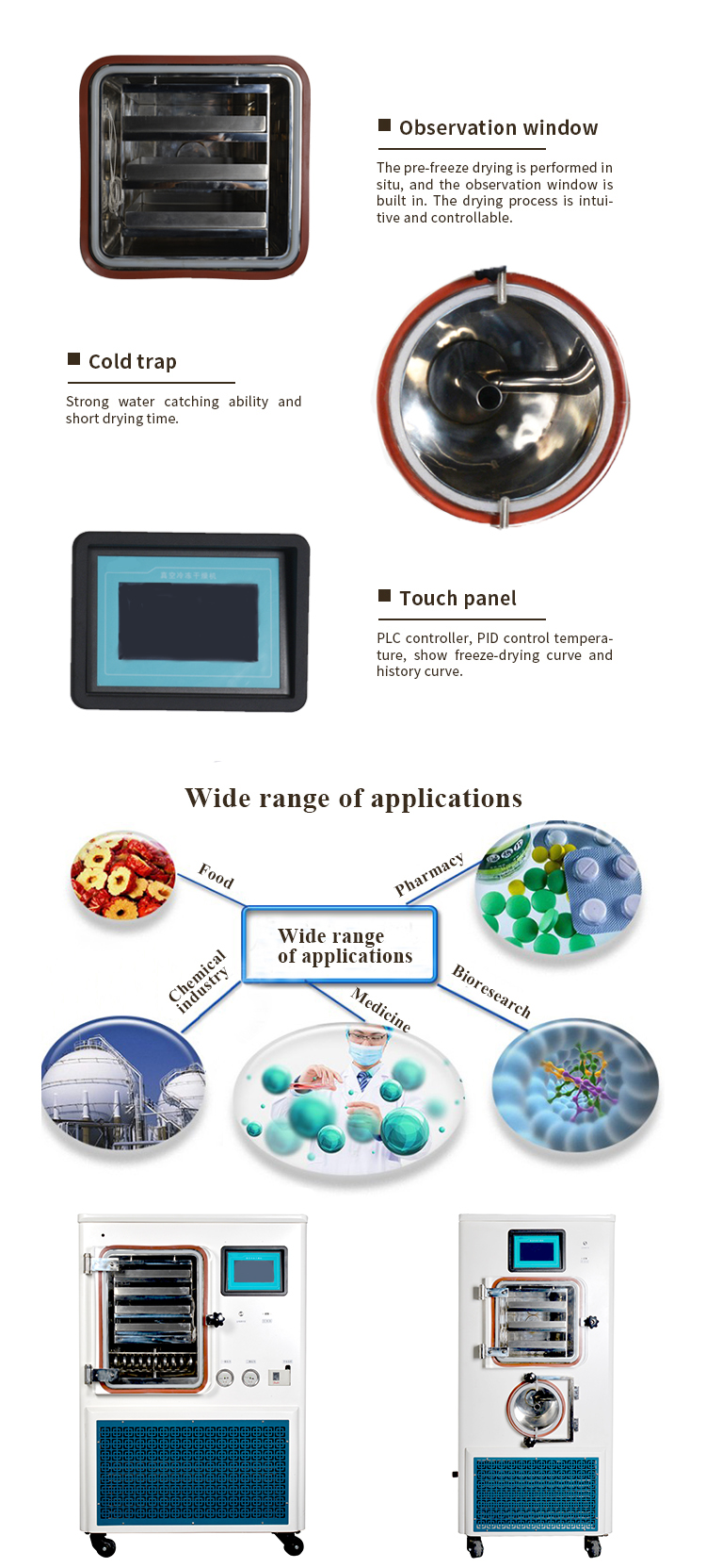 Laboratory freeze dryer-Zhengzhou Well-known Instrument - Laborotary Freeze  Dryer Manufacturer - Laboratory Freeze Dryer