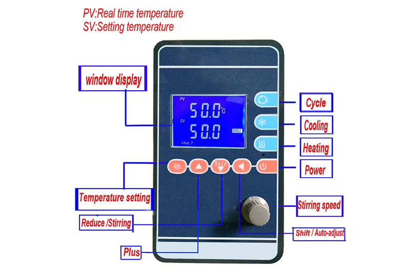 5L Low-temp(Constant-temperature)Stirring reaction bath