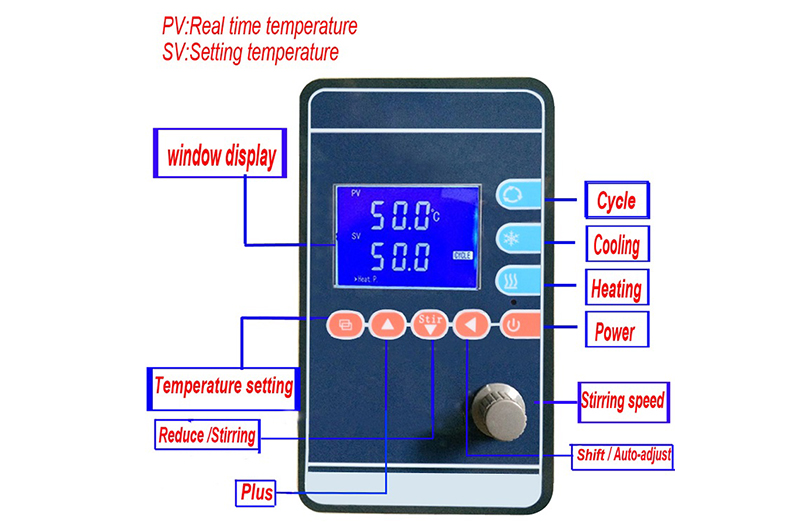50L Low-temp(Constant-temperature)Stirring reaction bath