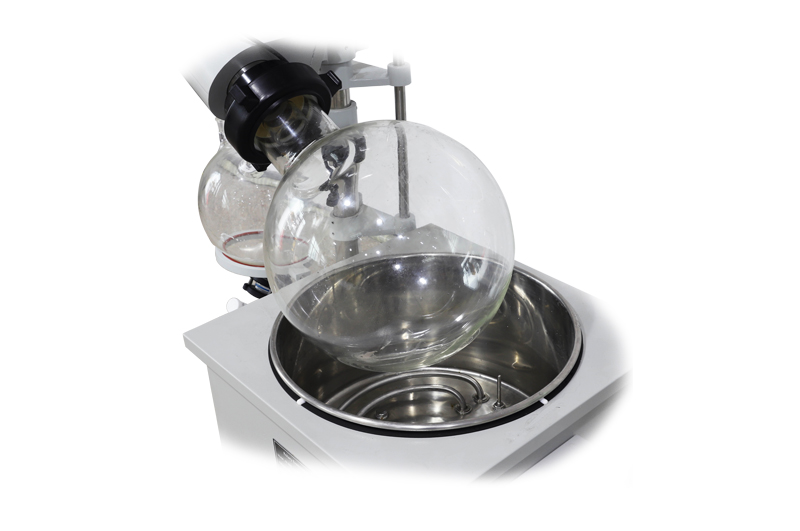 Industrial 50L rotary evaporator with electric lift