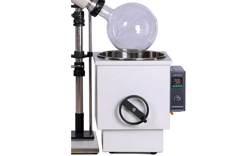 Industrial 50L rotary evaporator with hand lift