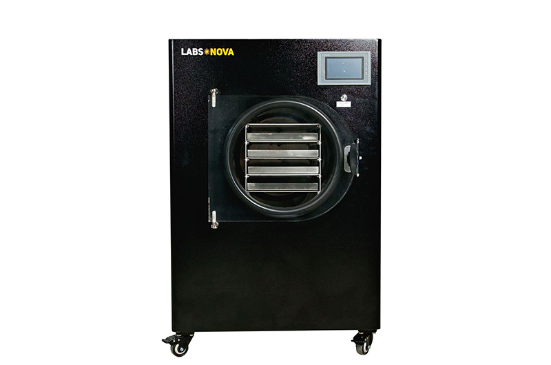 750W Home Use 0.1㎡ Vertical Vacuum Freeze Dryer Machine For Food